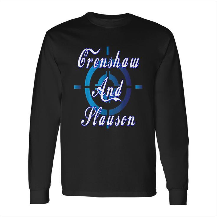 Crenshaw And Slauson Long Sleeve T-Shirt