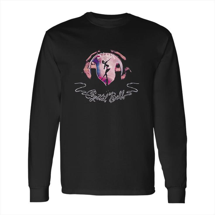 Crystal Ball Album Cover Blackberry Heather Long Sleeve T-Shirt