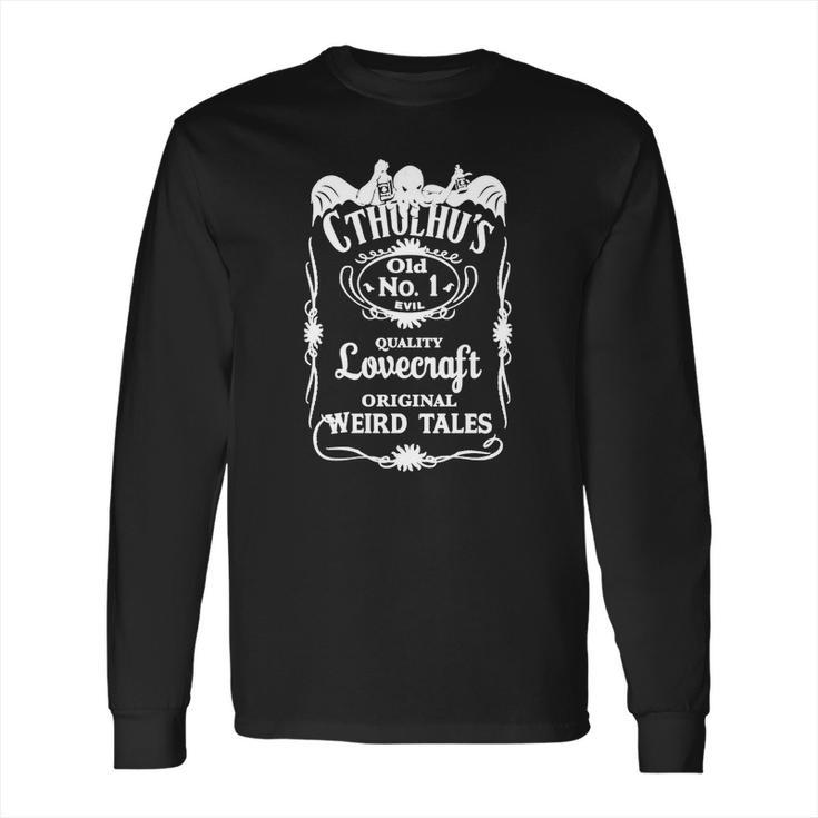 Cthulhu S Quality Lovecraft Original T-Shirt Long Sleeve T-Shirt