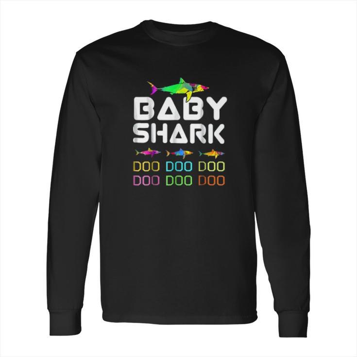 Cute Baby Shark Doo Doo Doo Long Sleeve T-Shirt