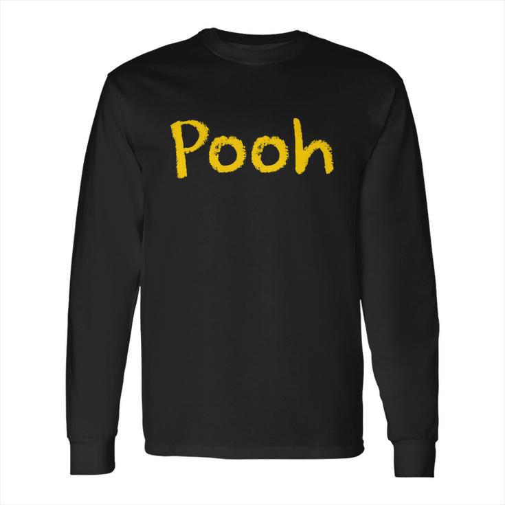 Cute Halloween Funny Halloween Day Pooh Halloween Costume Long Sleeve T-Shirt