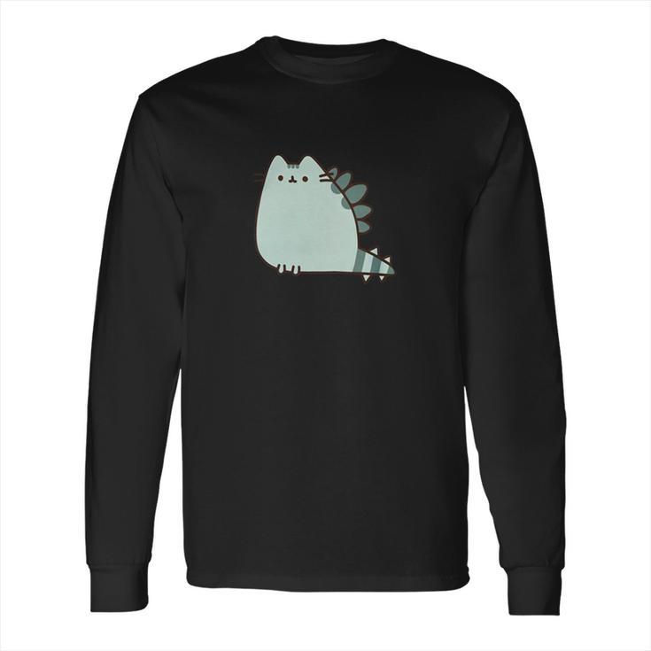 Cute Pusheen Dinosaur Long Sleeve T-Shirt