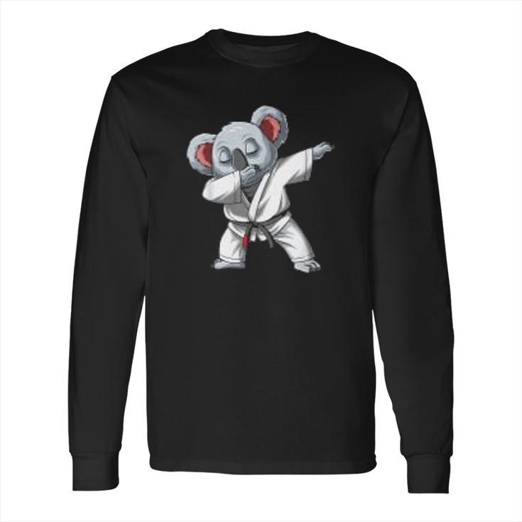 Dabbing Koala Brazilian Jiu Jitsu And Bjj Gift Long Sleeve T-Shirt