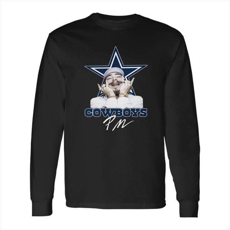 Dallas Cowboys Post Malone Shirt Hoodie Sweatshirts T Shirt Tee Long Sleeve T-Shirt