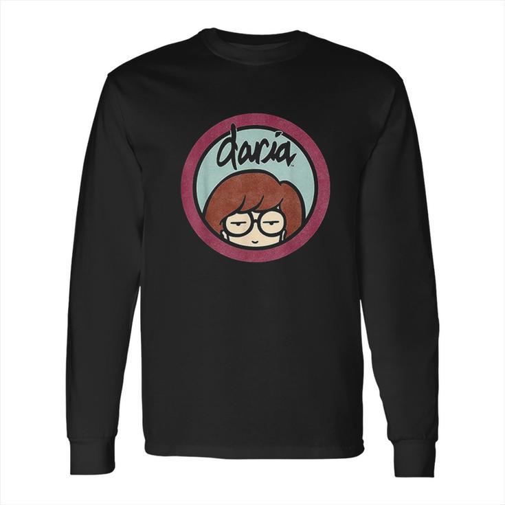 Daria Classic Mint Burgundy Long Sleeve T-Shirt