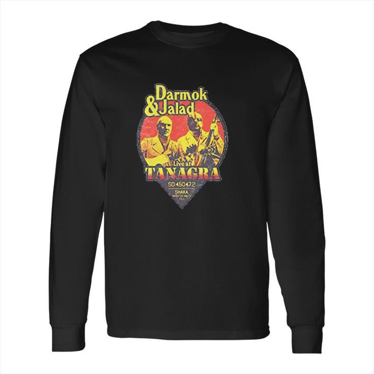 Darmok And Jalad At Tanagra Faded Sunset Long Sleeve T-Shirt