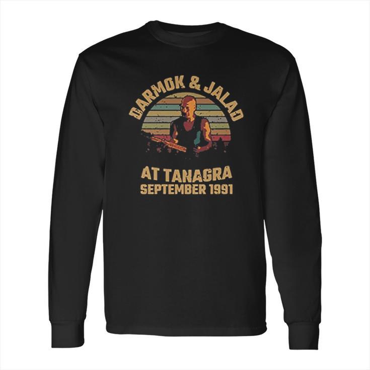 Darmok And Jalad At Tanagra Retro Vintage Style Long Sleeve T-Shirt