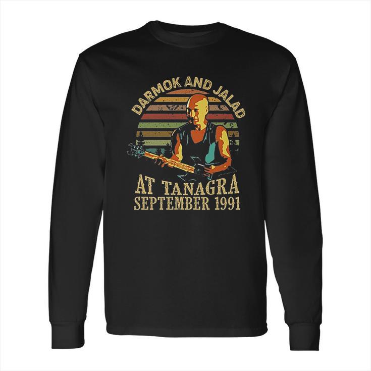 Darmok And Jalad At Tanagra September 1991 Retro Long Sleeve T-Shirt