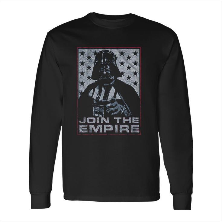 Darth Vader Join The Empire Funny Adult Long Sleeve T-Shirt