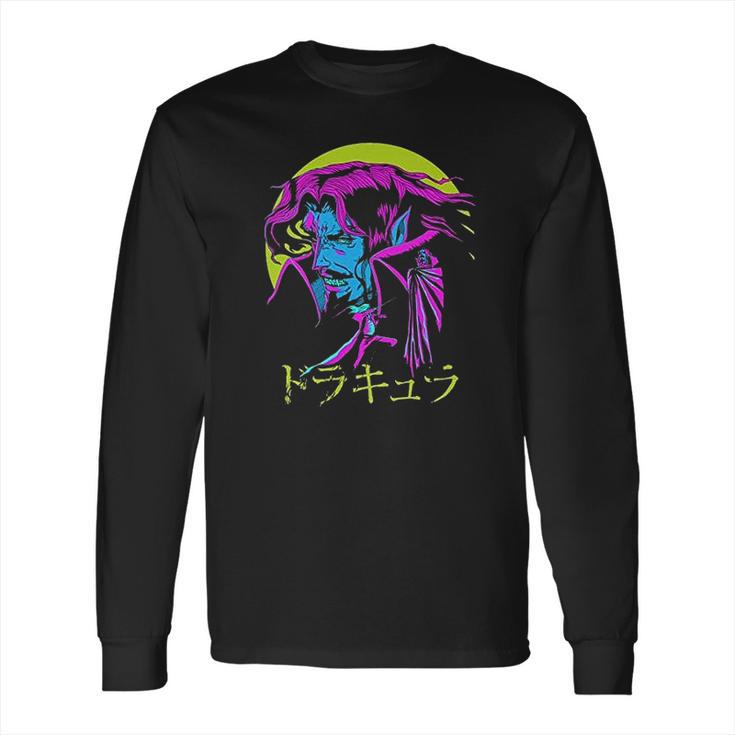 Dcvztea Dracula Japanese Long Sleeve T-Shirt