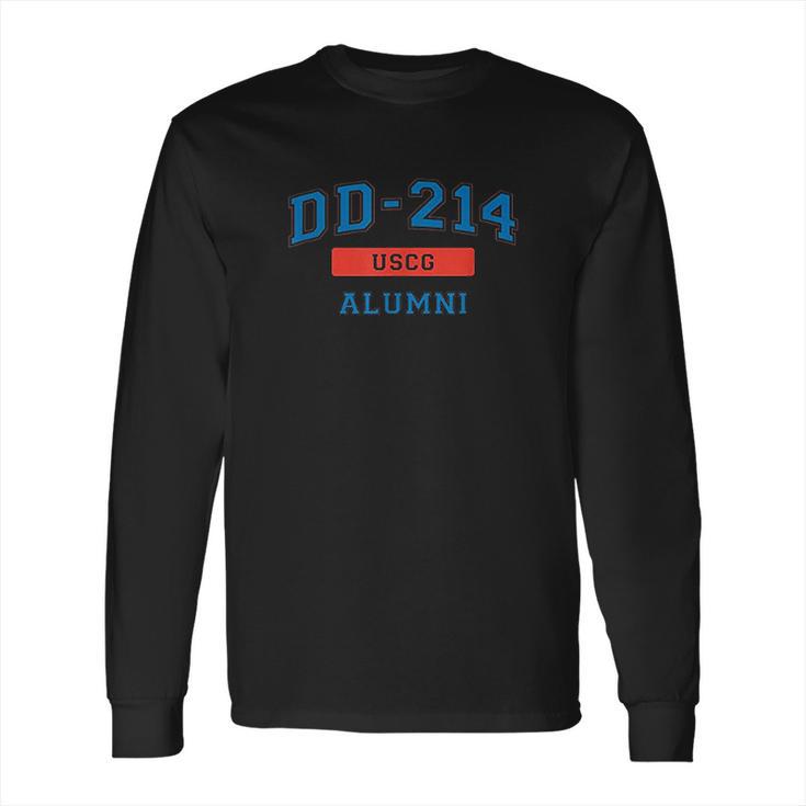 Dd 214 Uscg Coasties Alumni Long Sleeve T-Shirt