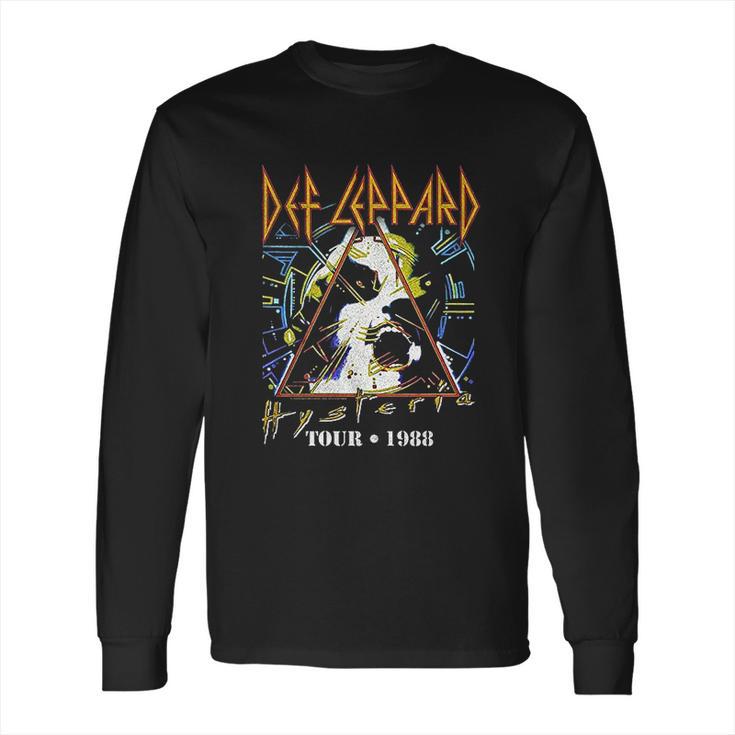 Def Leppard 1980S Heavy Hair Metal Band Rock   Roll Hysteria Long Sleeve T-Shirt