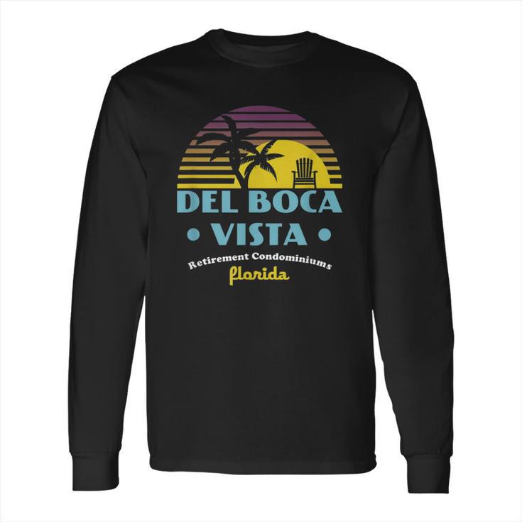 Del Boca Vista Retirement Community Vintage Long Sleeve T-Shirt