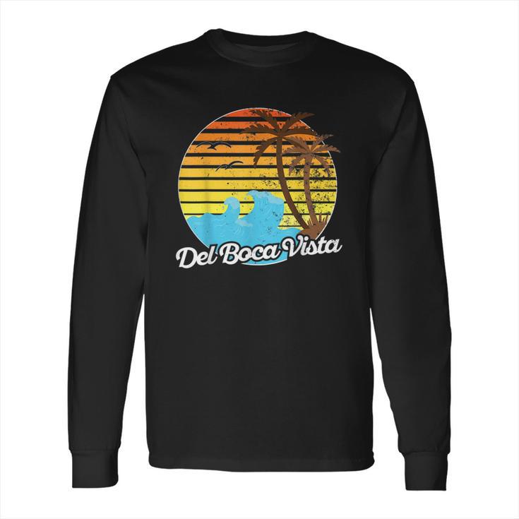 Del Boca Vista Vintage Retirement Long Sleeve T-Shirt