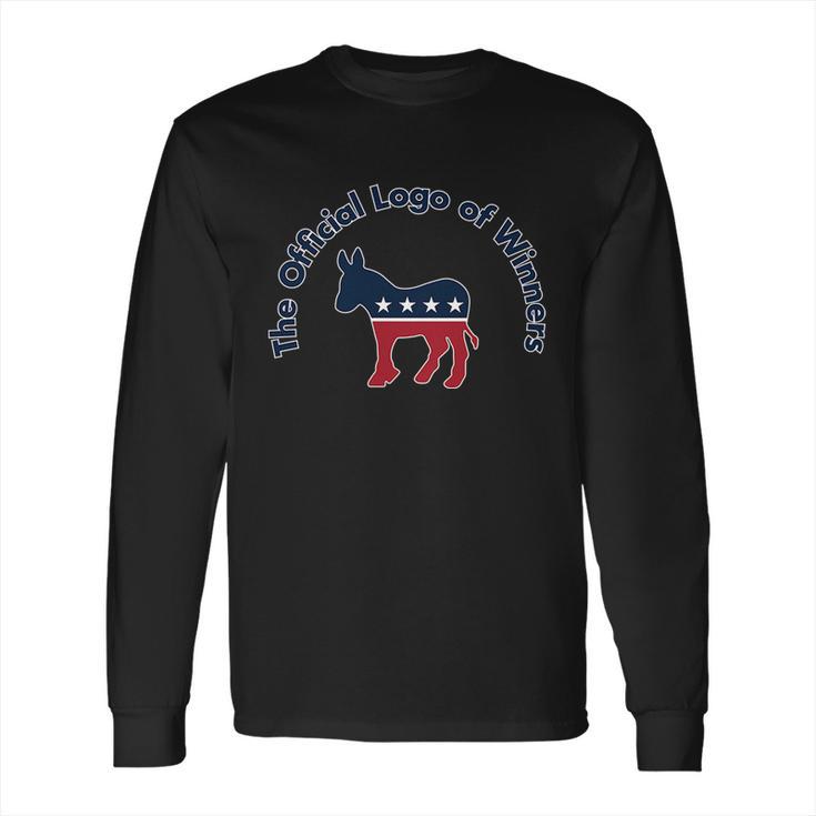 Democratic Party The Official Logo Of Winners Long Sleeve T-Shirt