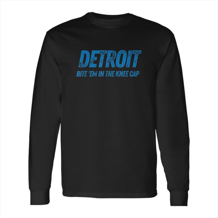 Detroit Michigan Sunday Lion Long Sleeve T-Shirt