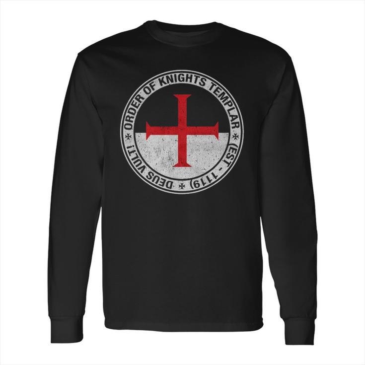 Deus Vult - Templar Long Sleeve T-Shirt