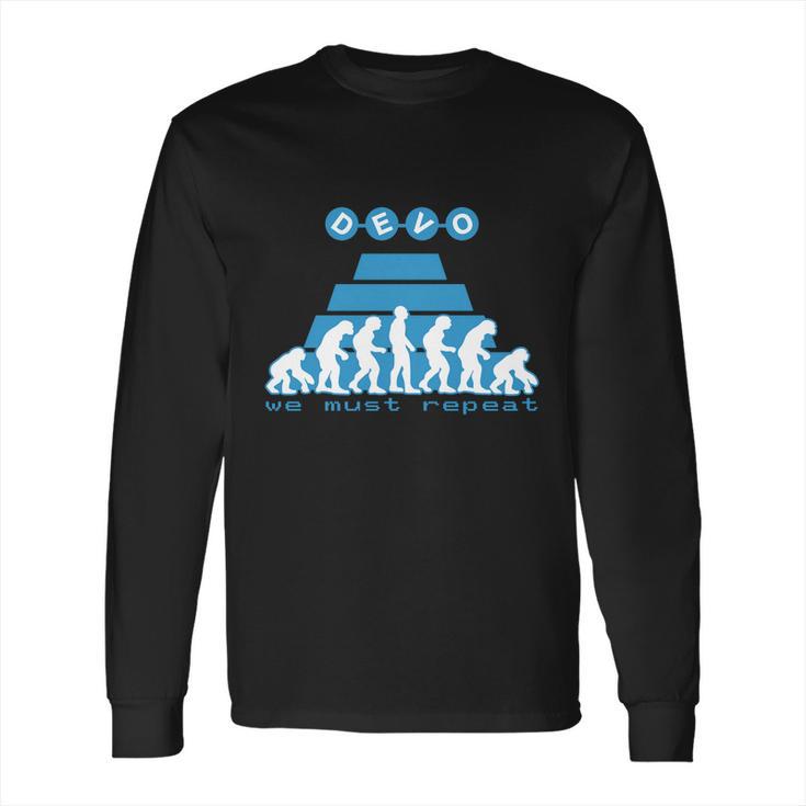 Devo We Must Repeat Long Sleeve T-Shirt