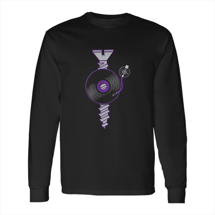 Dj Screw Vinyl Long Sleeve T-Shirt