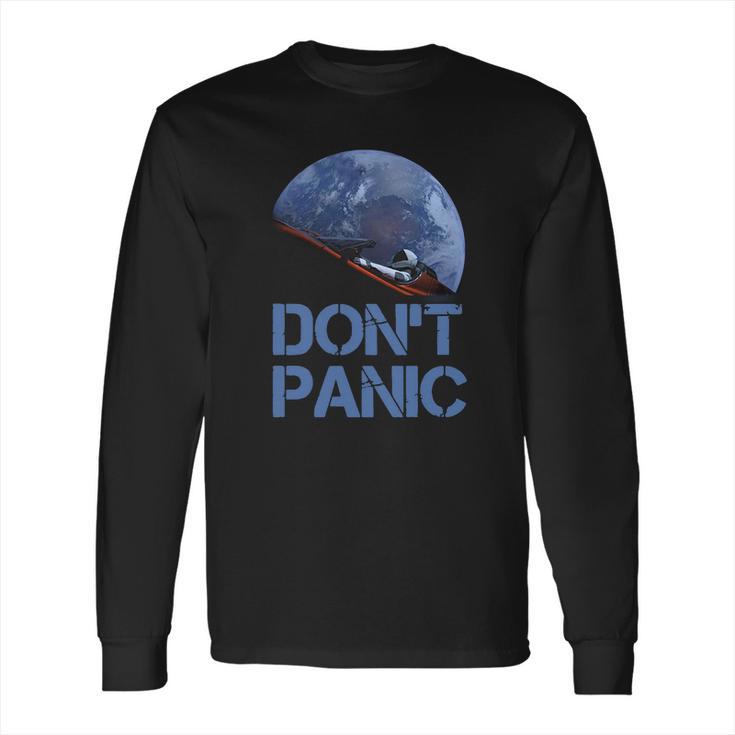 Dont Panic Starman Essential Long Sleeve T-Shirt