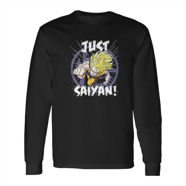 Dragon Ball Z Just Saiyan Long Sleeve T-Shirt