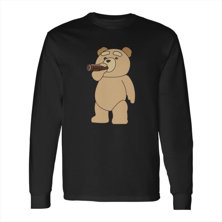 Drinking Ted Long Sleeve T-Shirt