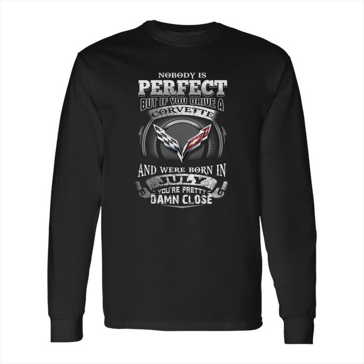 Drive A Corvette July Long Sleeve T-Shirt