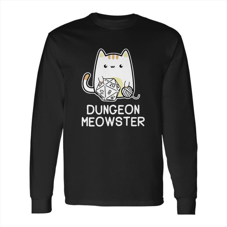 Dungeon Meowster Dungeons And Dragons Long Sleeve T-Shirt