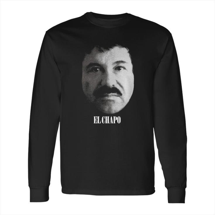 El Chapo Portrait T-Shirt Long Sleeve T-Shirt