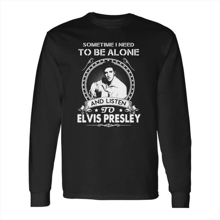 Elvis Presley Alonelisten Long Sleeve T-Shirt