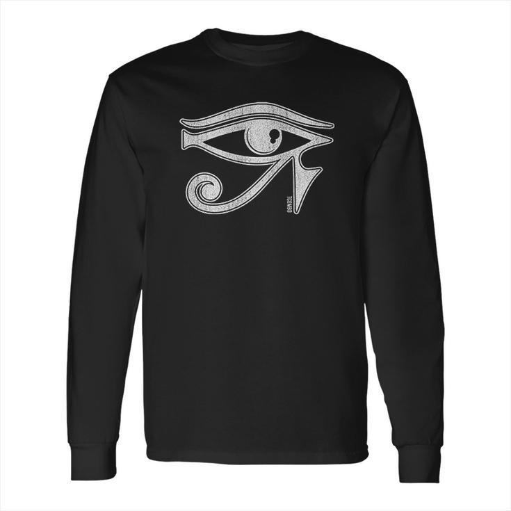 Eye Of Horus Symbol Long Sleeve T-Shirt