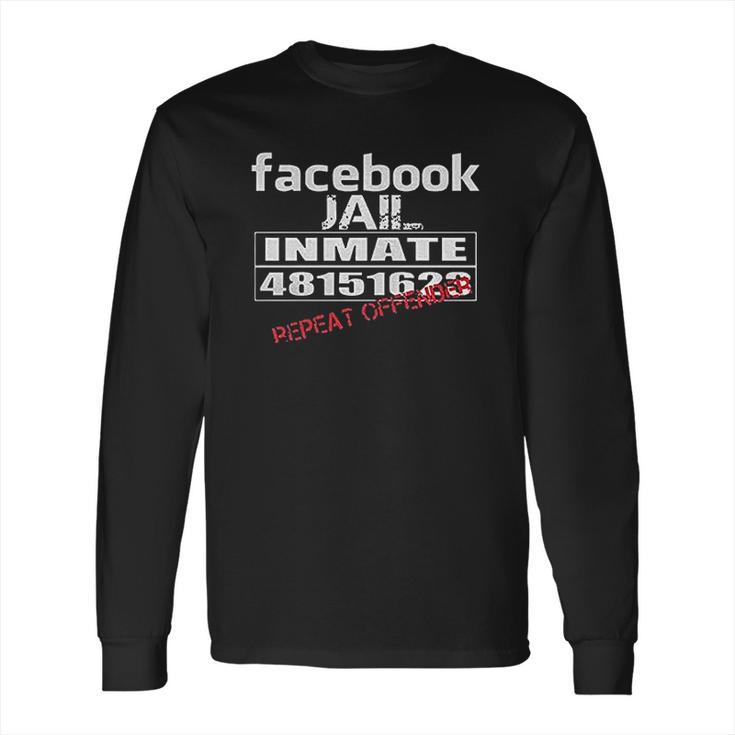 Facebook Jail Inmate 48151623 Long Sleeve T-Shirt