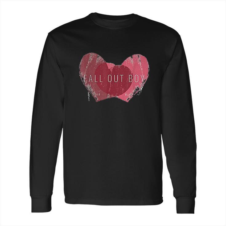 Fall Out Boy Weathered Hearts Long Sleeve T-Shirt