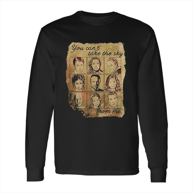 Firefly Burned Poster Long Sleeve T-Shirt