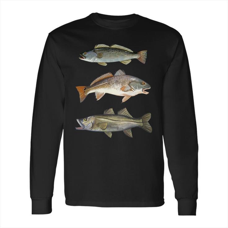 Florida Slam Fishing Long Sleeve T-Shirt