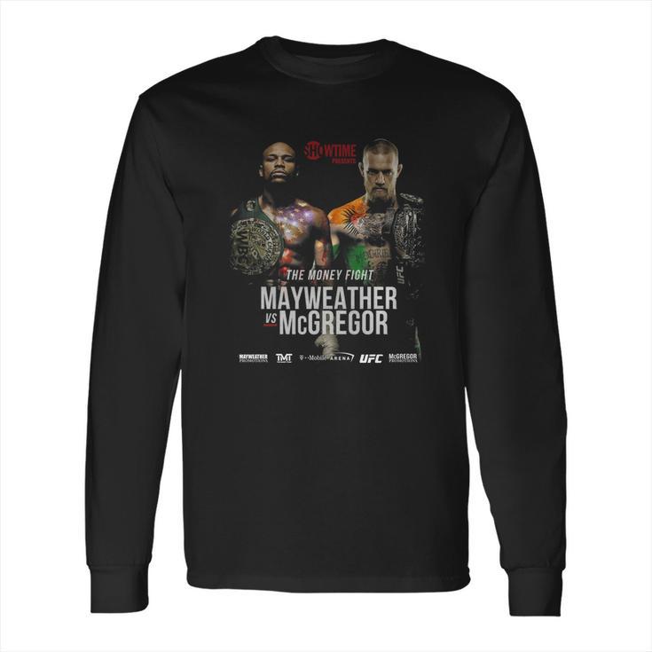 Floyd Mayweather Vs Conor Mcgregor Long Sleeve T-Shirt