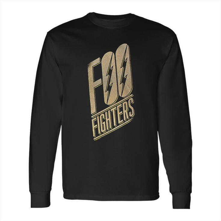Foo Fighters Slanted Logo Soft Long Sleeve T-Shirt