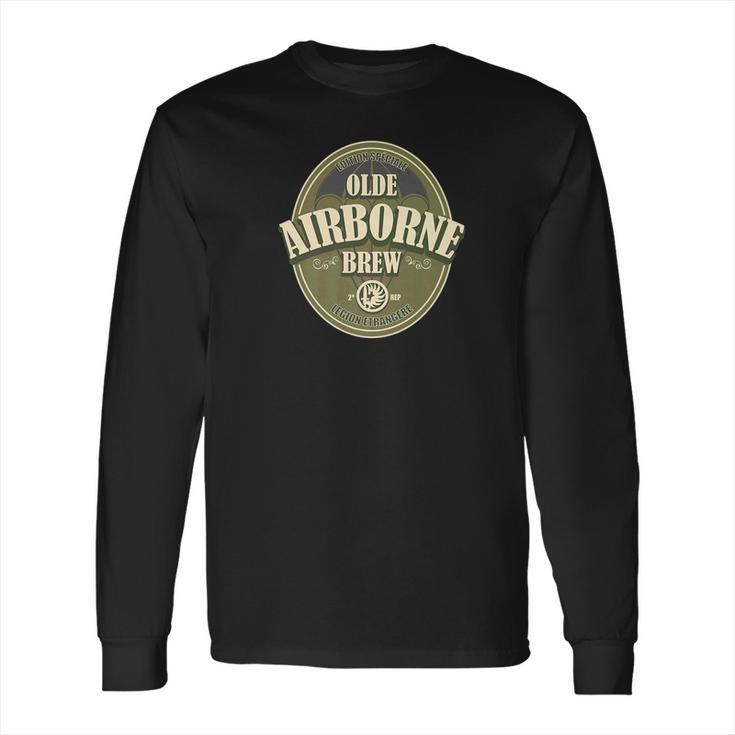 Foreign Legion Paratrooper 2 Rep Olde Airborne Brew Long Sleeve T-Shirt