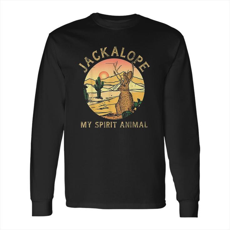 Forest Jackrabbit Desert Jackalope Long Sleeve T-Shirt