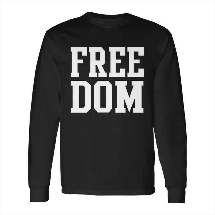 Freedom Logo Long Sleeve T-Shirt