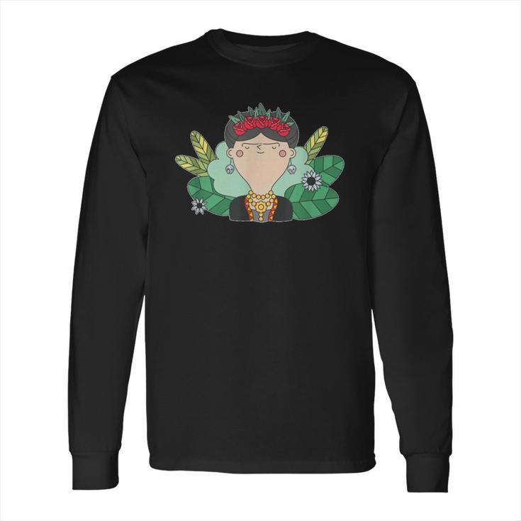 Frida Kahlo Funny Painting Long Sleeve T-Shirt