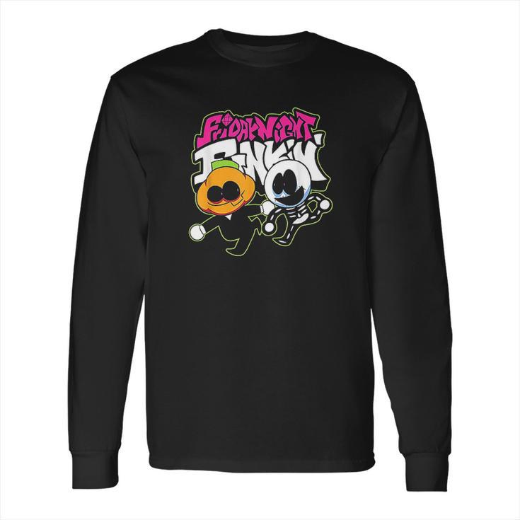 Friday Night Funkin Pump And Skid Long Sleeve T-Shirt