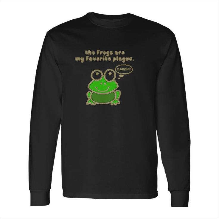 Frog Passover Plague Long Sleeve T-Shirt