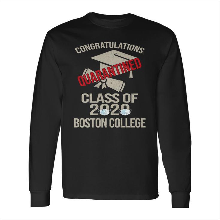 Funny 2020 Graduating Class Boston College University Retro Long Sleeve T-Shirt