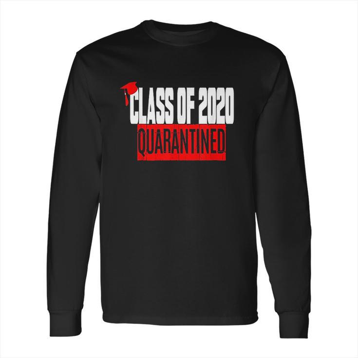 Funny Class Of 2020 Graduating Class In Social Distancing Long Sleeve T-Shirt