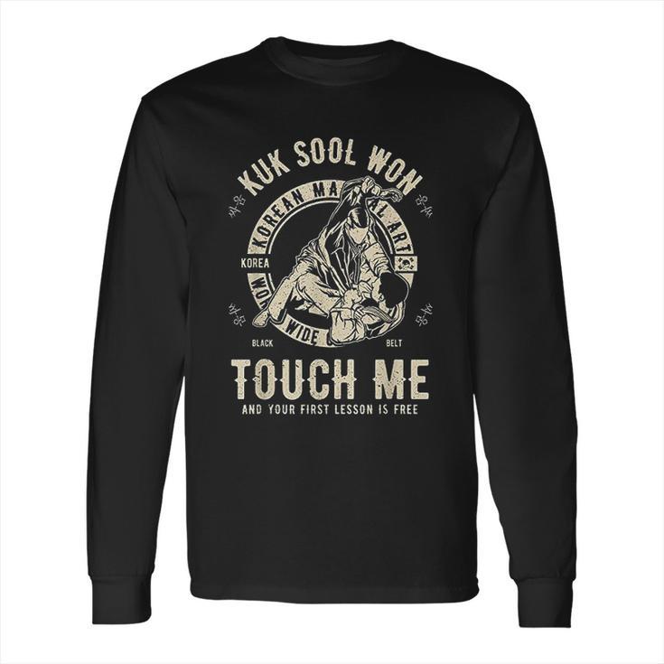 Funny Kuk Sool Won Long Sleeve T-Shirt