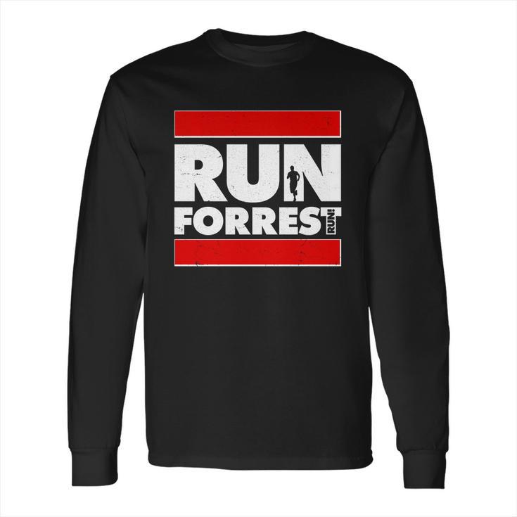 Funny Run Forrest Run Logo Long Sleeve T-Shirt