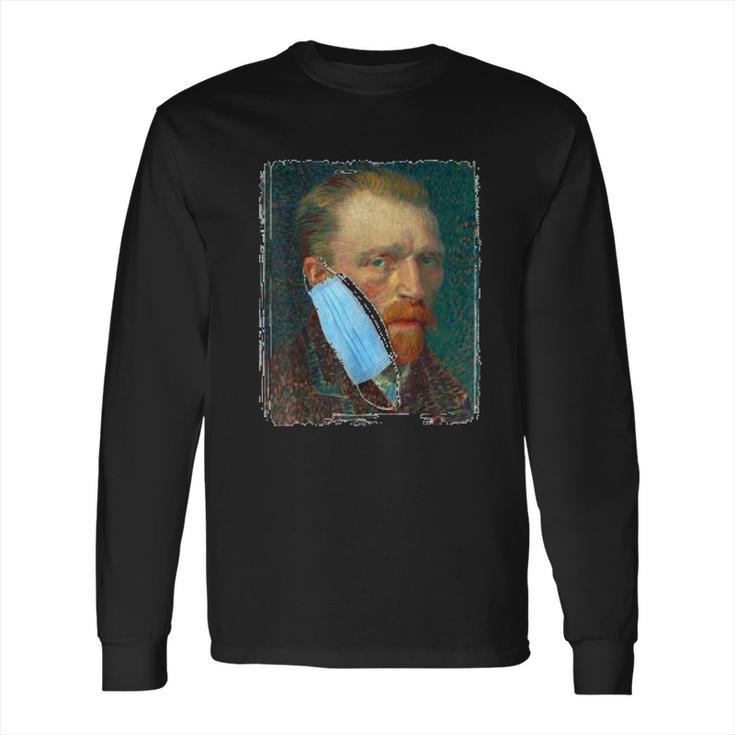 Funny Van Gogh Meme Social Distancing Long Sleeve T-Shirt