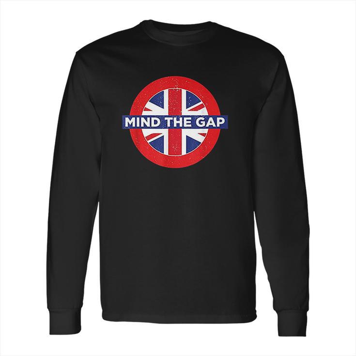 The Gap Funny Saying London Subway Distressed Long Sleeve T-Shirt