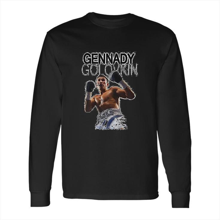 Gennady Golovkin Graphic Long Sleeve T-Shirt